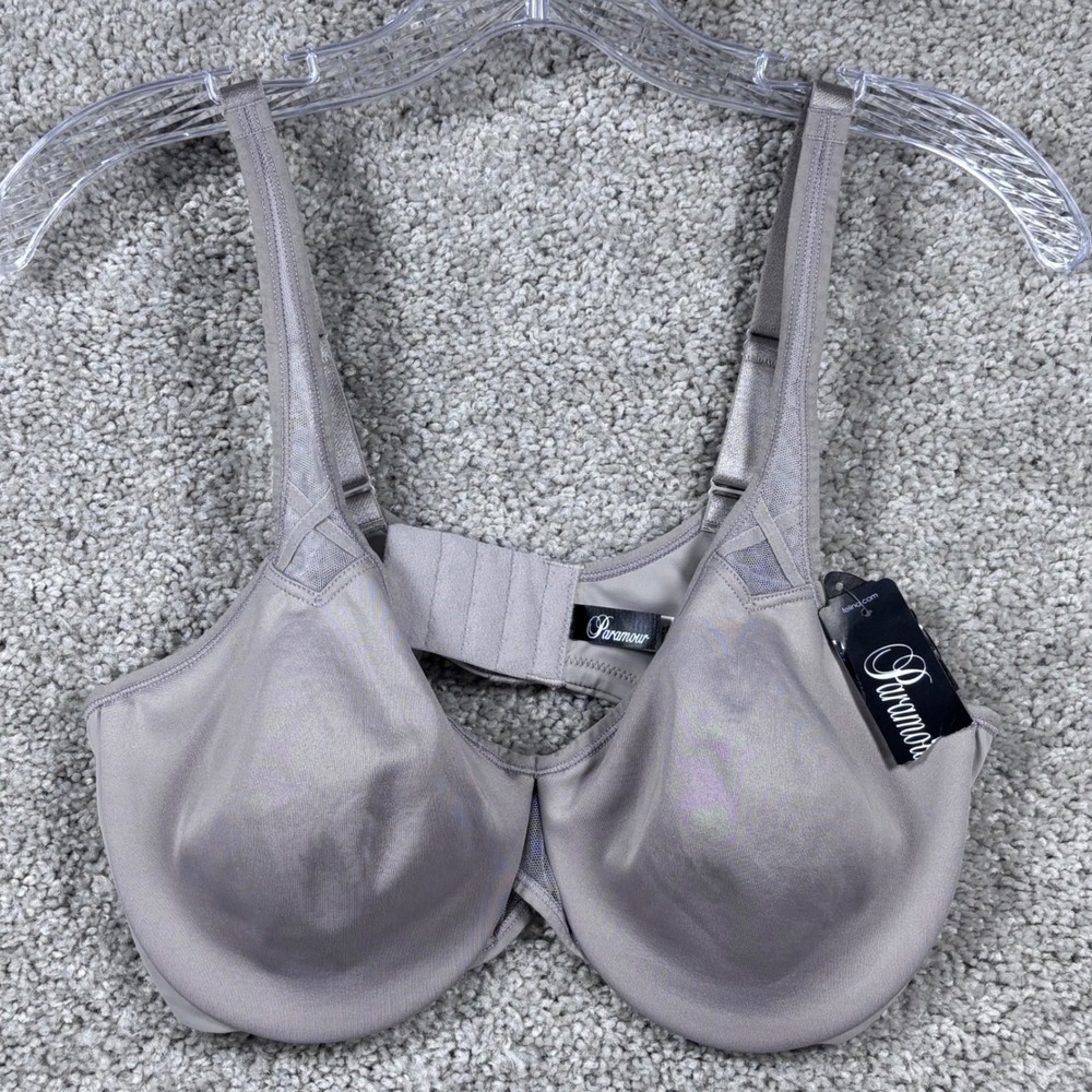 Paramour by Felina Womens Taupe Underwire T-Shirt Bra 38C 115087 NEW